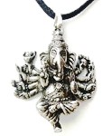 Amuleto Ganesha dez mãos