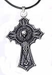 Colar Cruz Manico: Virtus Junxit Mors Non