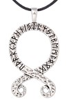 Runa Viking Nrdico Troll Cruz Futhark