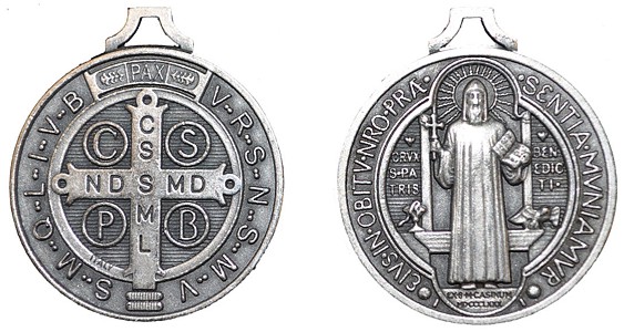 Medalha So Bento 3cm