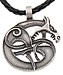 Colar Serpente Do Mar Viking Jormungand