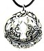 Colar Lobo Viking Nrdico  Wolf Pack