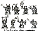 Anes Guerreiros miniaturas rpg
