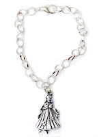 iemanja - Pulseira corrente Orix�