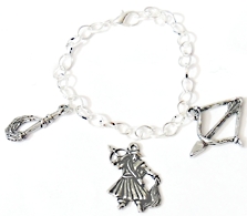 oxossi - Pulseira corrente Orix�