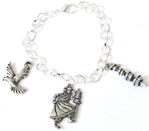 oxala - Pulseira corrente Orix�