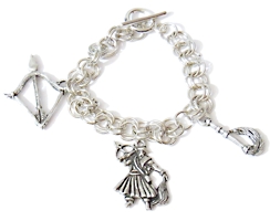 oxossi - pulseira orixa e simbolos - Orix�