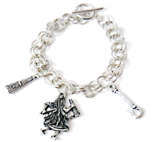 Omol� - pulseira orixa e simbolos - Orix�