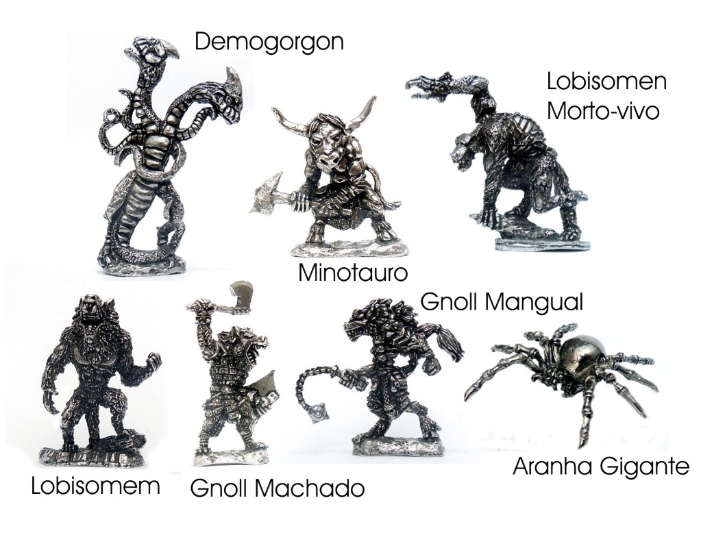 miniaturas de rpg - tabuleirobrasil