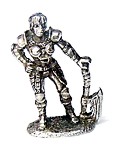 miniatura rpg Guerreira Machado