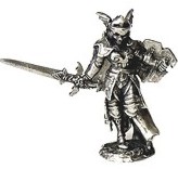 miniatura rpg Elfa Guerreira