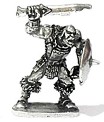 miniatura rpg Meio Orc Capito