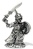 miniatura rpg Esqueleto Espada levantada