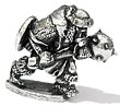 miniatura rpg Orc Maca