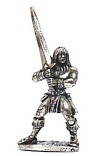 miniatura rpg Barbarian Espada Duplo