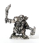 miniatura rpg  Ano Guerreiro com Torcha