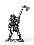 miniatura rpg aventureiro com machado