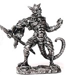 miniatura rpg Povo Lagarto lana 